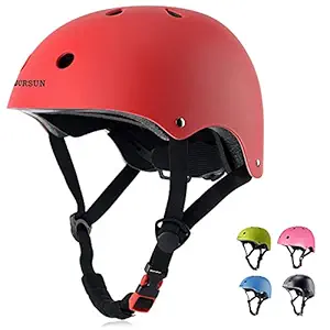 BURSUN Kids Helmet, CPSC Certified, 5-8 Years Old, Adjustable, for Bike/Mini BMX/Scooter/Skate/Ski and Multi-Sports, to Boys and Girls ?