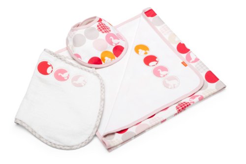 Preisvergleich Produktbild Stokke – Set Decke jersey® Silhouetten Pink