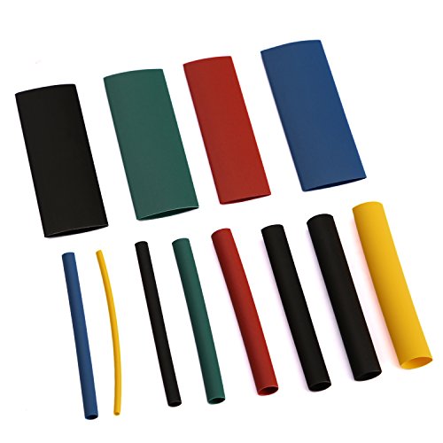 LESOLEIL 280 Stück Schrumpfschläuche Schrumpfschlauch Auto Electrical Wire Kabel Schläuche Schlauch-Sleeving Wrap mit Box - 4