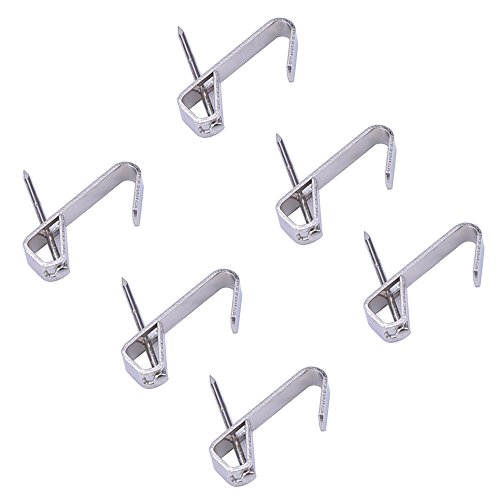 eBoot Bilder Aufhänge mit Nägeln, 100 Stück, Silber - 3