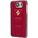 Produktbild Ferrari FE458GHCS6RE gold Logo Schutzhülle für Samsung Galaxy S6 rot