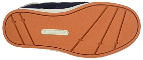 Timberland Unisex Baby Dover Bay H&l Boatblack Iris Suede with Orange-ca1584 Lauflernschuhe - 3