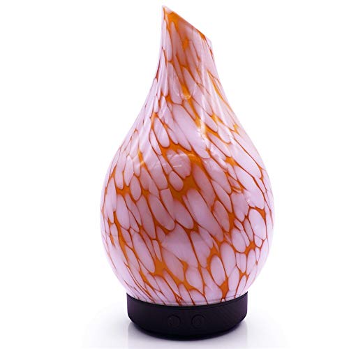 Preisvergleich Produktbild Kreatives Glas Aromatherapie Luftbefeuchter Nachtlicht Haushalt Büro Ultraschall Luftreinigung Aromatherapie Luftbefeuchter