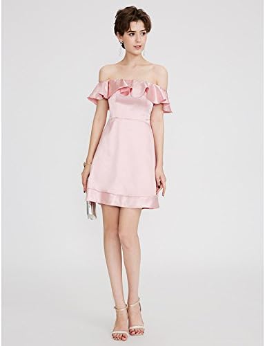 KeKaFu A-Line Strapless Short/Mini Satin Cocktail Party Dress with Ruffles Pleats by TS,Mint Green,US 18W/UK 22/EU 48 (+USD $ 9.99)