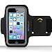 Produktbild MiniSuit Sporty Sport Schutzhülle Armband mit Schlüsselfach für iPhone 5 / 5S / 5C, iPod Touch 5 - Schwarz