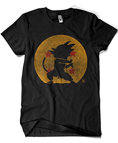 Camisetas La Colmena - 2202-Maglietta, Motivo: Kame Hame Ha, Sfera del Nonno, Dragon Ball, Goku.