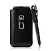 Produktbild Jisoncase Echtleder Handytasche Vertikal Gürtel Tasche für iPhone X/XS Schutzhülle Gürteltasche mit Gürtelclip Ledertasche Etui Case - Schwarz -JS-IPX-14A11