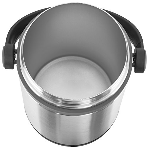 Emsa 509245 Isolier-Speisegefäß, Mobil genießen, 1.7 Liter, Mit 2 Speiseeinsätzen, 100% dicht, Schwarz/Anthrazit, Mobility - 4