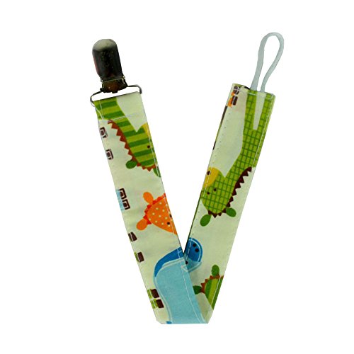 ROPALIA Infants Girls Boys Baby Dummy Pacifier Soother Chain Clip Holder