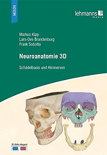 Preisvergleich Produktbild Neuroanatomie 3D: Schädelbasis und Hirnnerven (mit 3D-Brille)