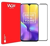 #4: WOW Imagine Premium Full Glue 6D Full Edge-to-Edge Screen Protection Tempered Glass for REALME U1 - Black