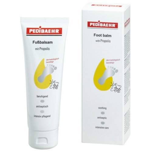 Fußbalsam, Fußcreme mit Propolis Fusspflege für jeden Hauttyp, PediBaehr, 125 ml