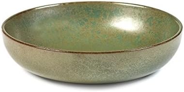 Serax B5116204A Oberfläche Scaling, Pottery, Green