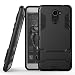 Produktbild Huawei Y7 Prime Hülle, SsHhUu Stoßsichere Dual Layer Hybrid Tasche Schutzhülle mit Ständer für Huawei Y7 Prime / Huawei Enjoy 7 Plus (5.5 Zoll) Schwarz