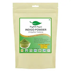 Keep Tribe Organic Indigo Powder Pure Neel Powder For Natural Hair Colorant Black/Brown Hair & Beard Dye/Color - Black |250 grams Pack of 1 (Pack of 1)
