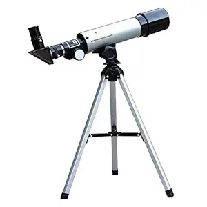 ADEPT 90X High Power Refractor Monocular Astronomical Telescope for Kids with Portable Tripod Monocular Telescope Black