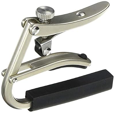 Shubb Capodastre C1 - pour guitare acoustique et guitare électrique - nickel brossé