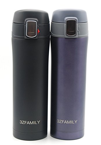 3zfamily Isolierkannen Home Kitchen thermoses Edelstahl isoliert Thermos Tasse Kaffee MUG Travel Drink Flasche garrafa TERMICA thermomug Klauenhammer, blau - 2