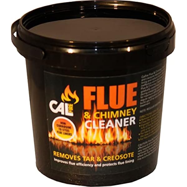 Flue u0026 Chimney Cleaner for Wood Burner Creosote Remover for Chimney Removes  Tar and Creosote. : Amazon.co.uk: DIY u0026 Tools