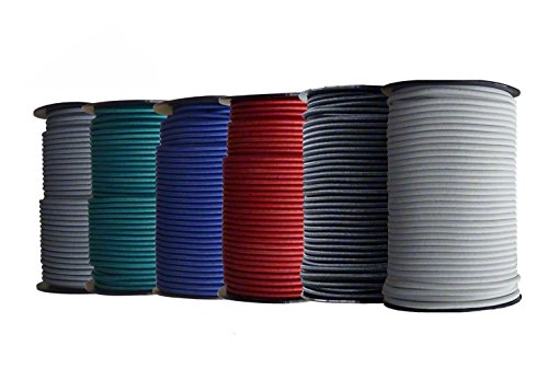 GUMMISEIL 8mm 100m Expanderseil Monoflex PE Spann Seil Spanner Spannseil Plane (grau)