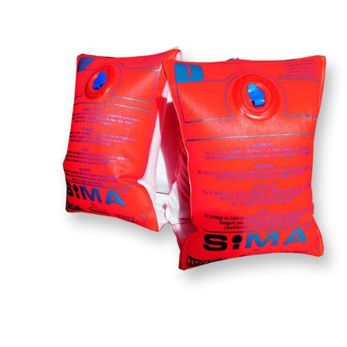 Preisvergleich Produktbild SIMA Schwimmhilfe Schwimmflügel Rot / Weiss-2