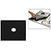Produktbild Itian 8 Pcs Wiederverwendbare Gasherd Schutz Teflon Hochtemperaturofen Reinigungskissen Schutz Gasherd Protector(Schwarz)