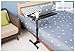 Produktbild OVEA Laptop-Tisch, HöHenverstellbarer,Mit Bremsbaren Rollen, 360° Schwenken GroßEr Notebook Tisch Als Sofatisch Und Beistelltisch,LaptopstäNder NotebookstäNder Pflegetisch FüR Bett Und Sofa,B
