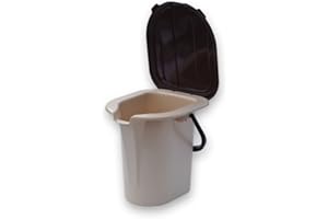 Varile WC. Seau de toilette de voyage Marron beige/marron