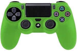 XAIOX Schutzhülle für Sony Playstation 4 PS4 PS 4 Controller Silikonhüllen silikon sleeve Schutzfolie Silicon grün
