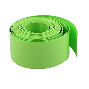Generic 5m x 18.5mm Dia PVC Heat Shrinkable Tube Battery Protective Casing Green