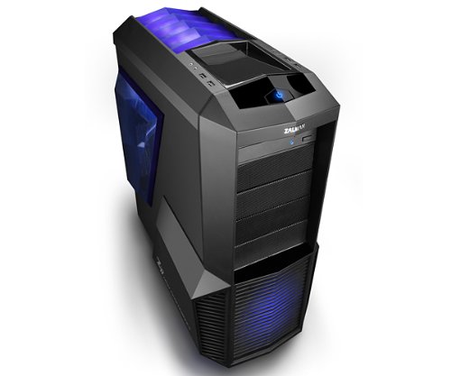 Zalman Z11 Plus Midi-Tower PC-Gehäuse (ATX, 4x 5,25 externe, 5x 3,5 interne, 2x USB 3.0) schwarz - 2