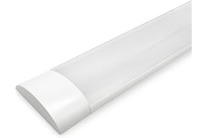 ‎MAXLED, LIGHT IS LED! Maxled, Light is Led! LED Feuchtraumleuchte 151cm 60W Wannenleuchte Feuchtraumlampe 3CCT(2700K/4000K/7000K) 6000LM Röhre Deckenleuchte für Keller Werkstatt Garage Küche Bad Büro Feuchtraum Lampe Weiß