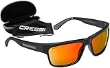 gafas arnette hombre amazon 100% Protección UV Cressi Ipanema Sunglasses Gafas de Sol, Unisex Adulto, Gris/Lentes Naranja Espejo, Talla única