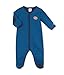 Petit Bateau Baby-Boys Santiag Striped Footies, Blue (Medieval/Wave), 9-12 Months (Manufacturer Size:9 Months)