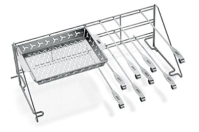 Weber 7616 ETCS Panier de Cuisson avec Support pour Grill