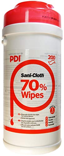 Sanicloth UNXPOO159 70 Alcohol Wipes (200)