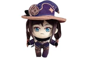 Hanaiette 1PC Genshin Plush pillow Genshin Impact Plush Stuffed Cosplay Costume Props won't deform easily for Fans (Mona)