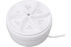 WIFEHELPER Mini Pralka Ultradźwiękowa 5V 60W Zasilana Przez USB Przenośna Mini Pralka do Czyszczenia ubrań, Skarpet i Małych Części