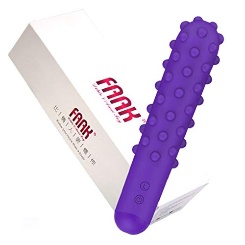 Preisvergleich Produktbild LWJLCL Weibliches Masturbations-Massagegerät, USB, das mehrfache körperliche Anregung hautfreundliche Silikonprodukte auflädt 7 Arten von Frequenz,Purple
