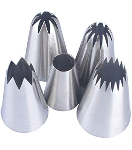 Schneider Set 6 Beccucci Per Sac à Poche In Polipropilene, 3-13 Mm