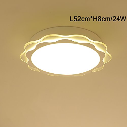 Preisvergleich Produktbild popahome LED-Deckenleuchte Hauptschlafzimmerlampe warme einfache moderne Wohnzimmerlampe (Farbe : B)