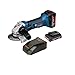 Produktbild Set Bosch GWS 18 – 125 V-LI + Akku 18 V 2.0 Ah + Ladegerät