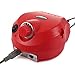 CoastaCloud Brand New 220V 18000-30000RPM Red Professional Nails Salon Manicure Electric Nail Drill File Machine Kits with Pedal