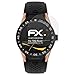 Produktbild atFoliX Panzerfolie kompatibel mit Tag Heuer Connected Modular 45 Schutzfolie, entspiegelnde und stoßdämpfende FX Folie (3X)