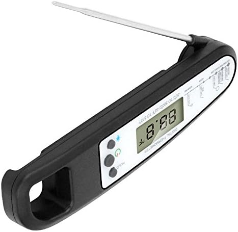 Instant Read Food Thermometer Malanzs Digital Meat Thermometer for Reading Cook Food Barbecue Meat Oven Meal Grill Snack Temperature in Seconds