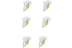 PLUS HOME BANDEJA DE UVAS DE LA SUERTE NOCHEVIEJA O FIN DE AÑO(PACK DE 6 BANDEJAS)