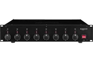 MONACOR IMG Stageline STA-850D Amplificateur numérique 8 canaux Noir