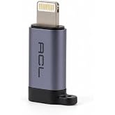 ACL ACPT-18 USB-C to Lightning 2A Hızlı Şarj ve OTG &Ccedil;evirici D&ouml;n&uuml;şt&uuml;r&uuml;c&uuml; Adapt&ouml;r (Ses aktarımı yapmaz)