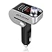 Produktbild Autmor Bluetooth FM Transmitter, Auto Ladegerät Wireless Radio Adapter mit Daul USB Port, Musik-Spieler, unterstützt USB Disk / TF Karte