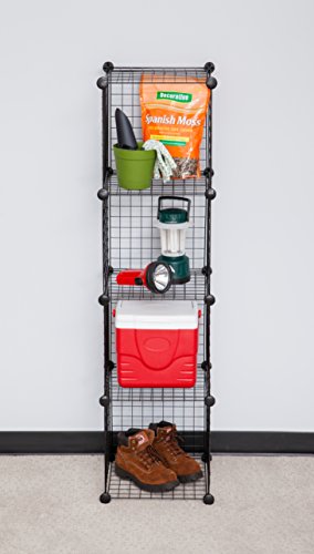 Iris Lager-Stand-Praktisches-Steck-Schwerlastregal, 4 Würfel, 531139 - 3